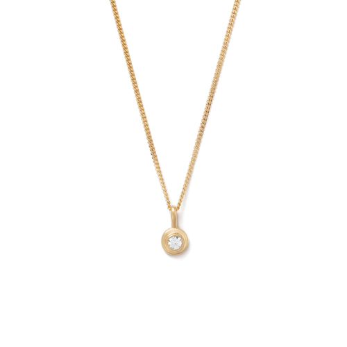 Kirstin Ash | White Topaz | April | Birth Stone | Gold Plated | Necklace