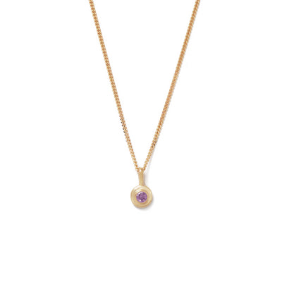 Kirstin Ash | Amethyst | Febuary | Birth Stone | Gold Plated | Necklace