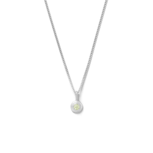 Kirstin Ash | Peridot | August | Birth Stone | Silver | Necklace