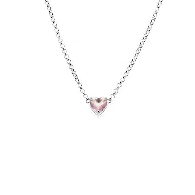 Stolen Girlfriend Club | Talon | Silver | Rose Quartz | Necklace | 42+4cm