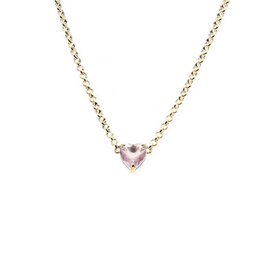 Stolen Girlfriend Club | Talon | Gold Plated | Rose Quartz | Necklace | 42+4cm