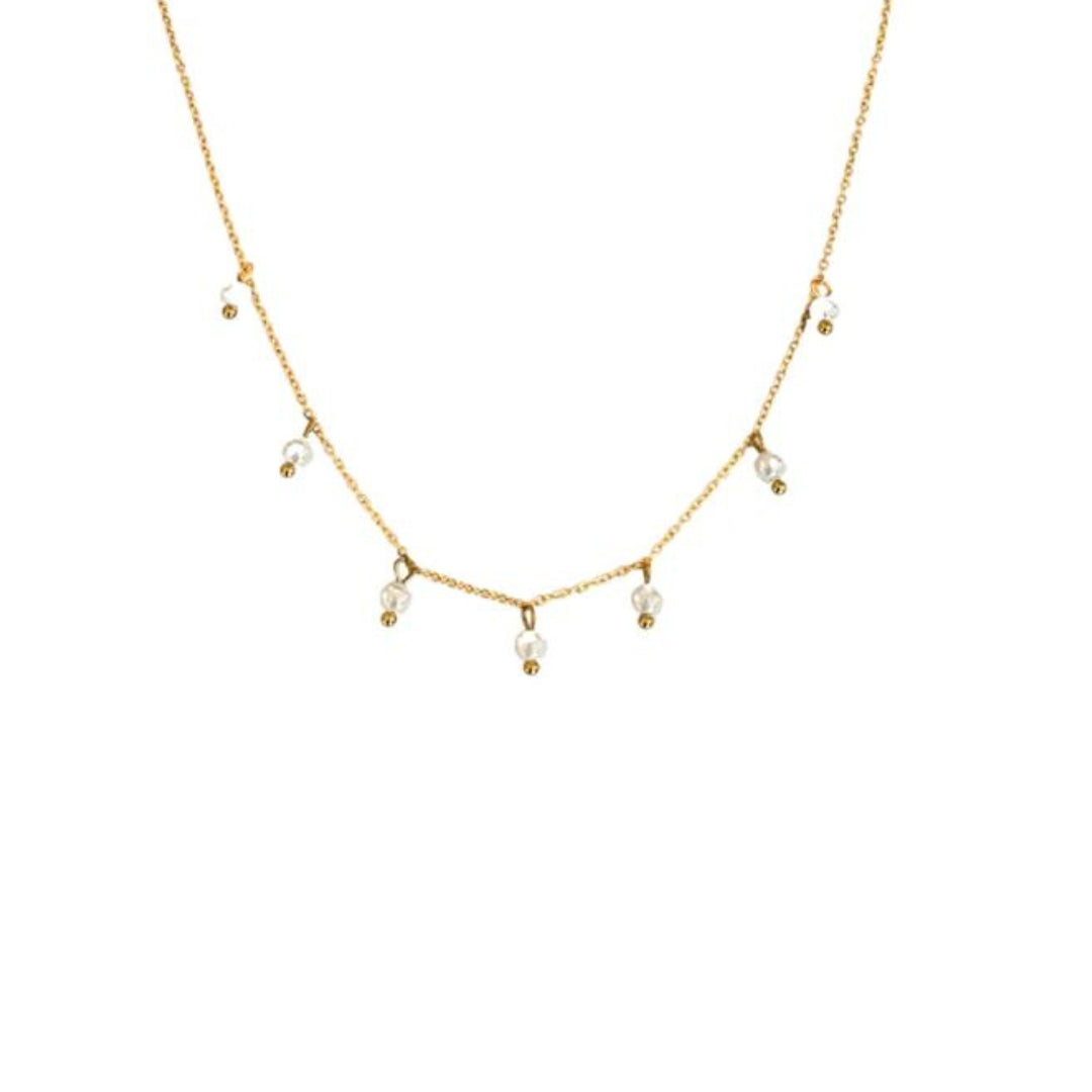 Lindi Kingi | Fresh Water Pearl | Gold Plated | Necklace