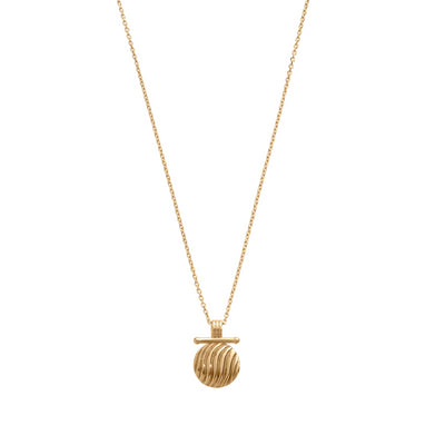 Kirstin Ash | Rise Coin Necklace | YG Plated