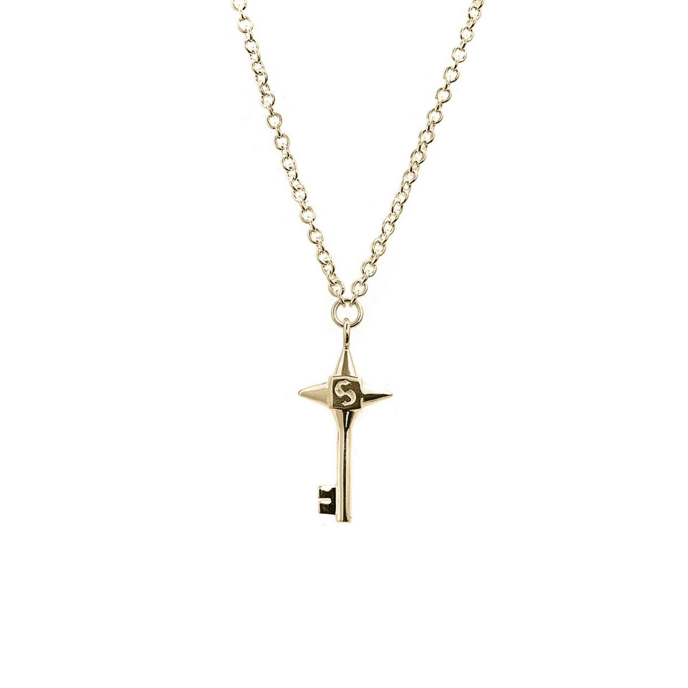 Stolen Girlfriend Club | Love Key | Gold Plated | Necklace | 46+2+2cm