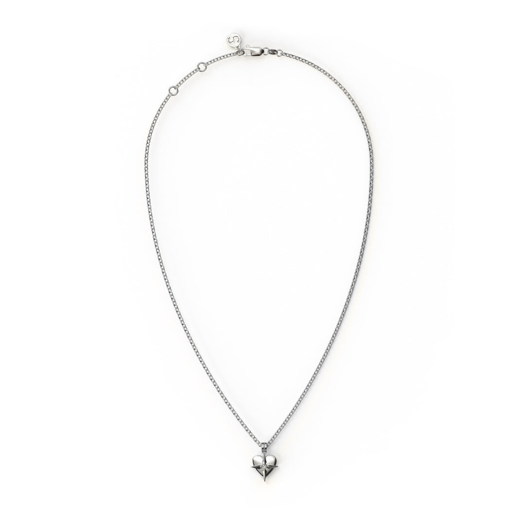 Stolen Girlfriends Club | Birthstone Heart Necklace | April