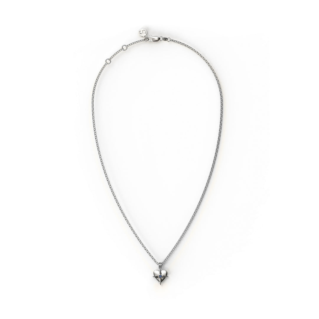 Stolen Girlfriends Club | Birthstone Heart Necklace | June