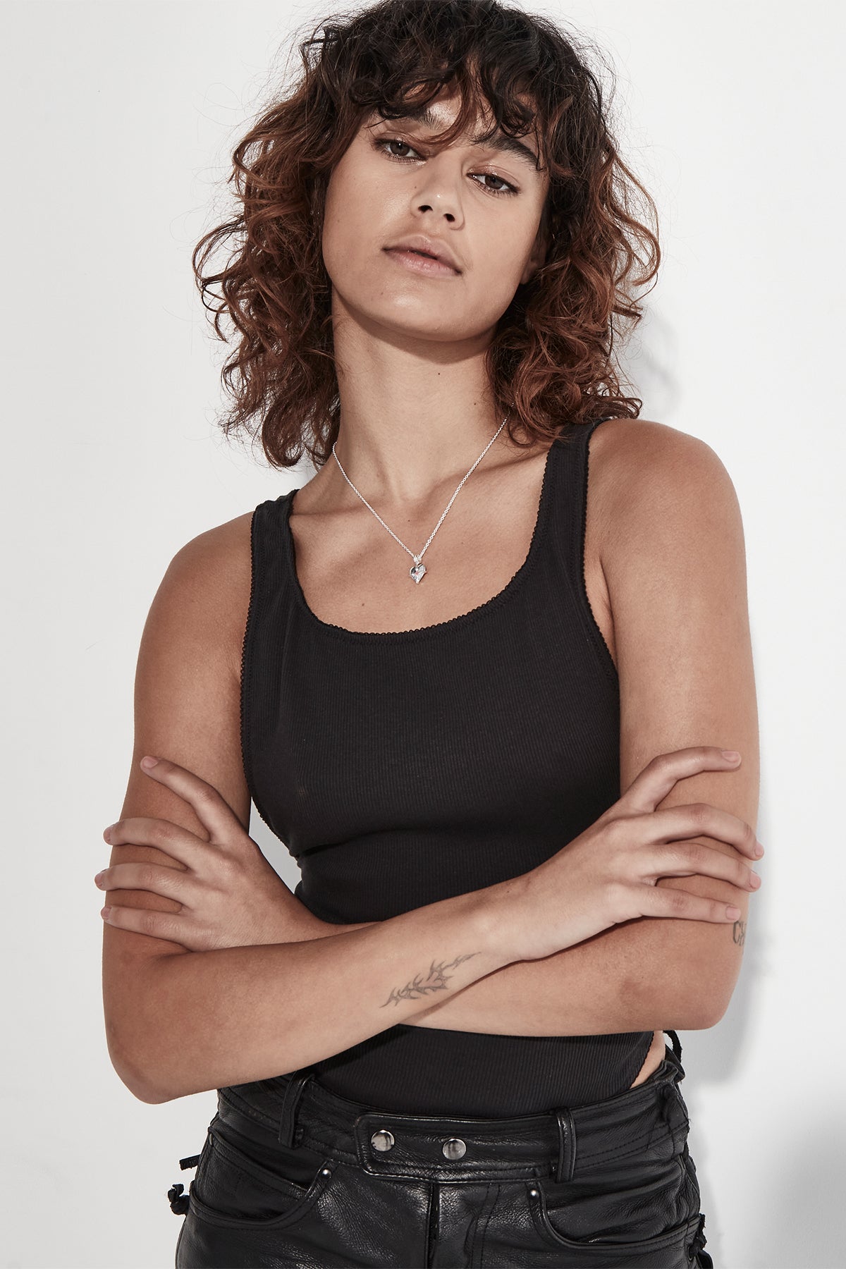 Stolen Girlfriends Club | Birthstone Heart Necklace | July