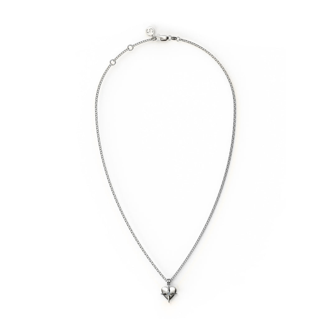 Stolen Girlfriends Club | Birthstone Heart Necklace | December