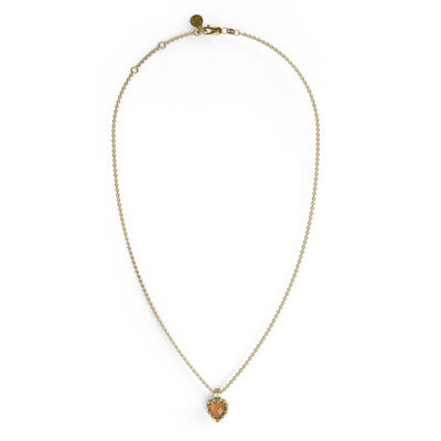 Stolen Girlfriends Club | Love Claw Necklace | Citrine | YG Plated