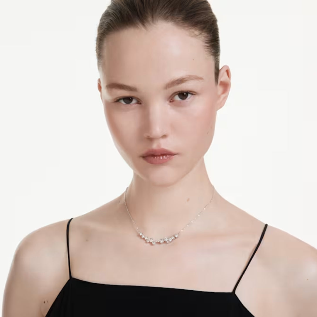 Swarovski Constella Necklace | Rhodium Plated
