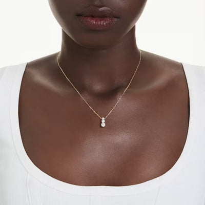 Swarovski Stilla Attract Pendant | Gold Tone Plated