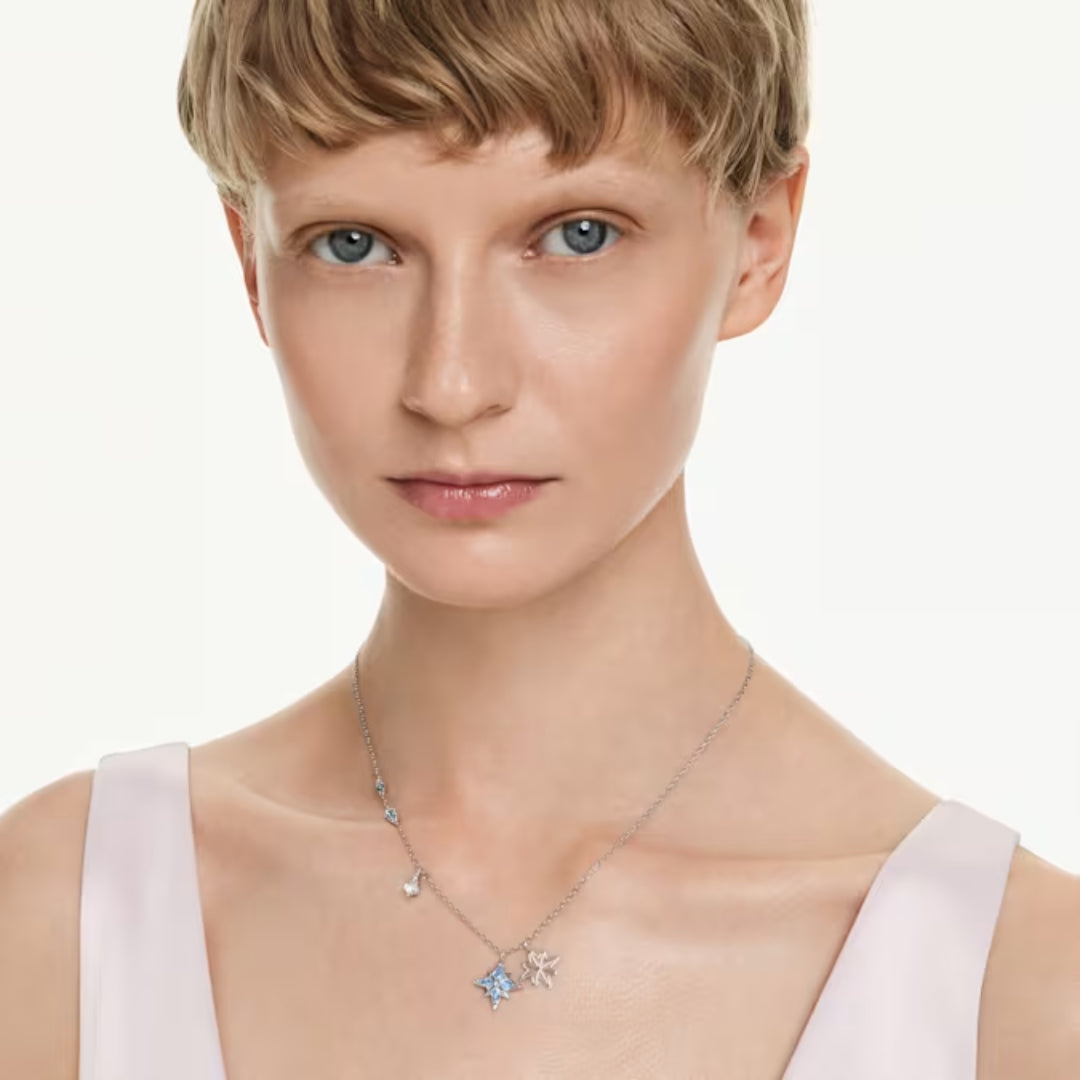 Swarovski Symbolica Pendant | Rhodium Plated