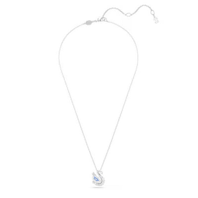 Swarovski Swan Pendant | Blue