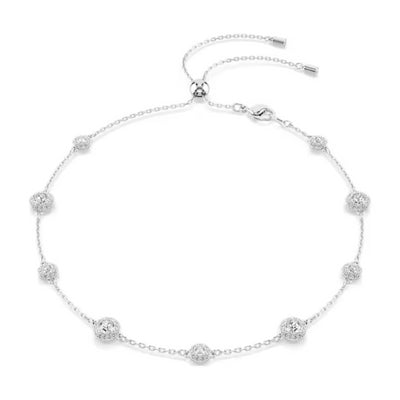 Swarovski Una Angelic Necklace | Rhodium Plated