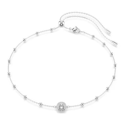 Swarovski Una Angelic Pendant | Rhodium Plated