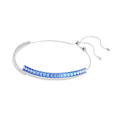 Swarovski Matrix Choker | Rhodium Plated