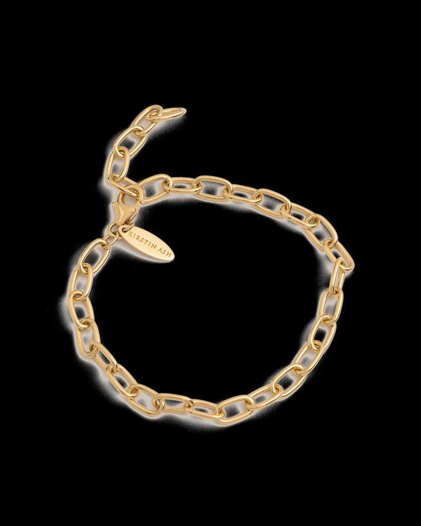 Kirstin Ash Tidal Chain Bracelet in 18k Gold Vermeil