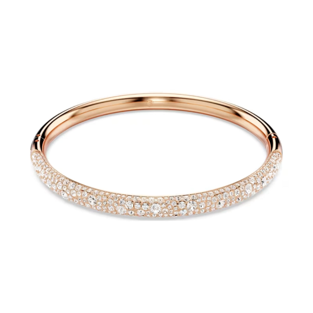 Swarovsk Meteora bangle Rose Gold