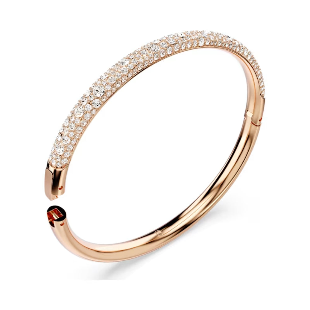 Swarovsk Meteora bangle Rose Gold