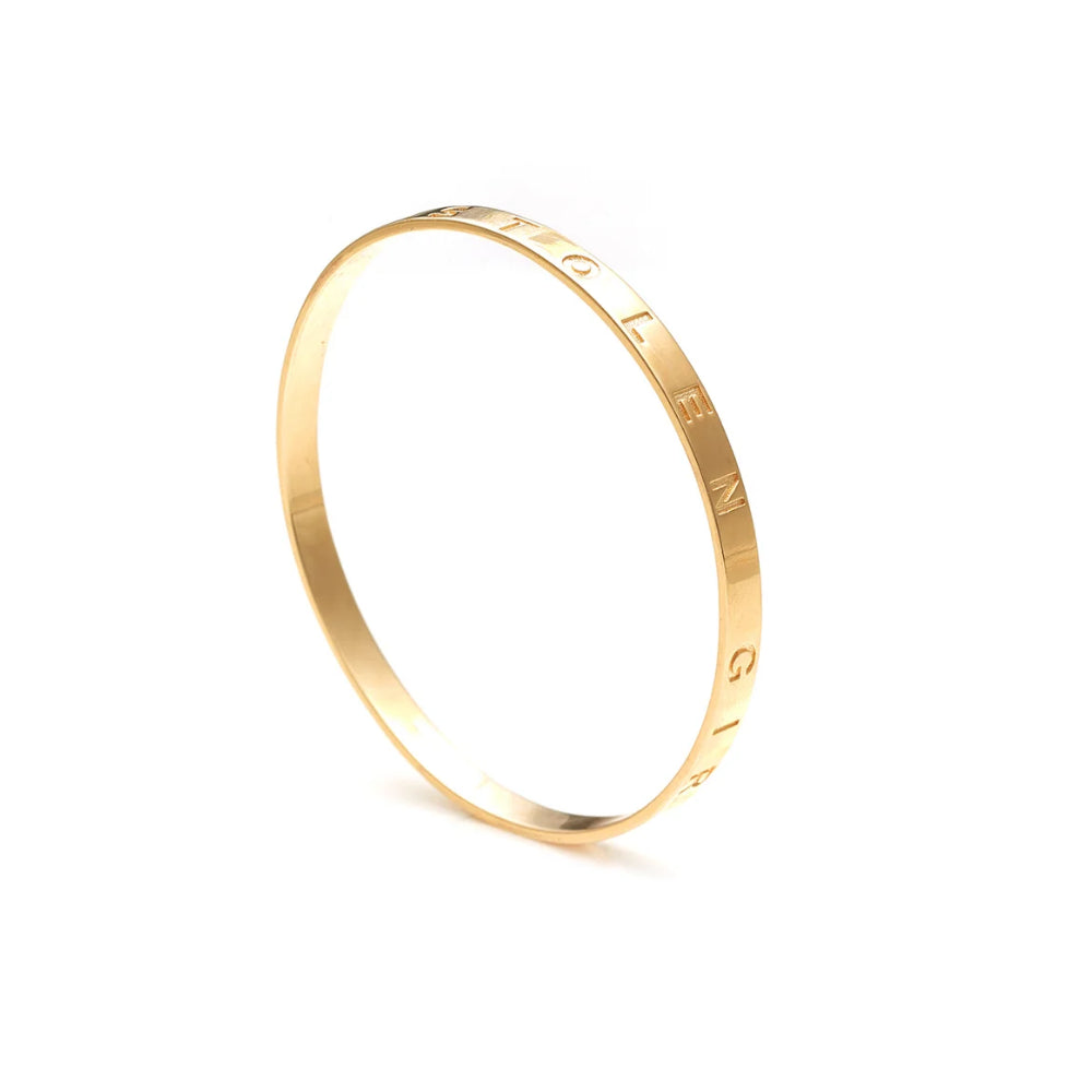 Stolen Girlfriends Club Gold Stolen Bangle