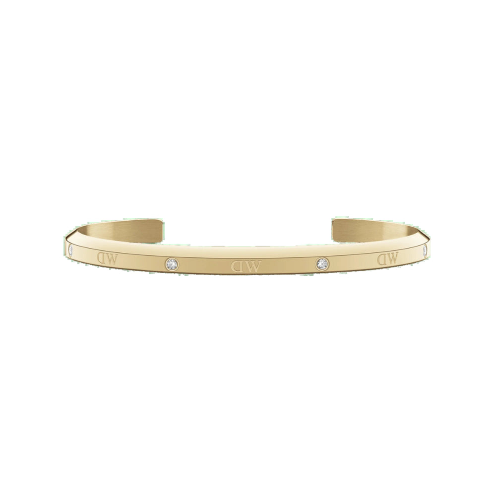 Daniel Wellington Classic Lumine Cuff | Gold CZ | Large