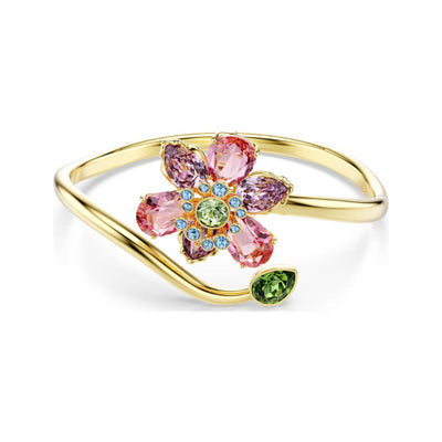 Swarovski | Idyllia | Flower | Gold Plated | Bangle