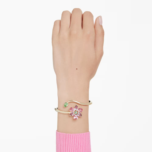 Swarovski | Idyllia | Flower | Gold Plated | Bangle