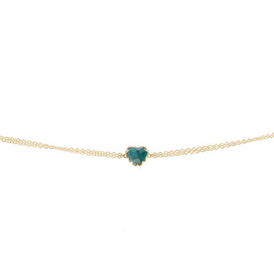Stolen Girlfriend Club | Love Claw | Moodstone | Gold Plated | Bracelet | 18+2cm