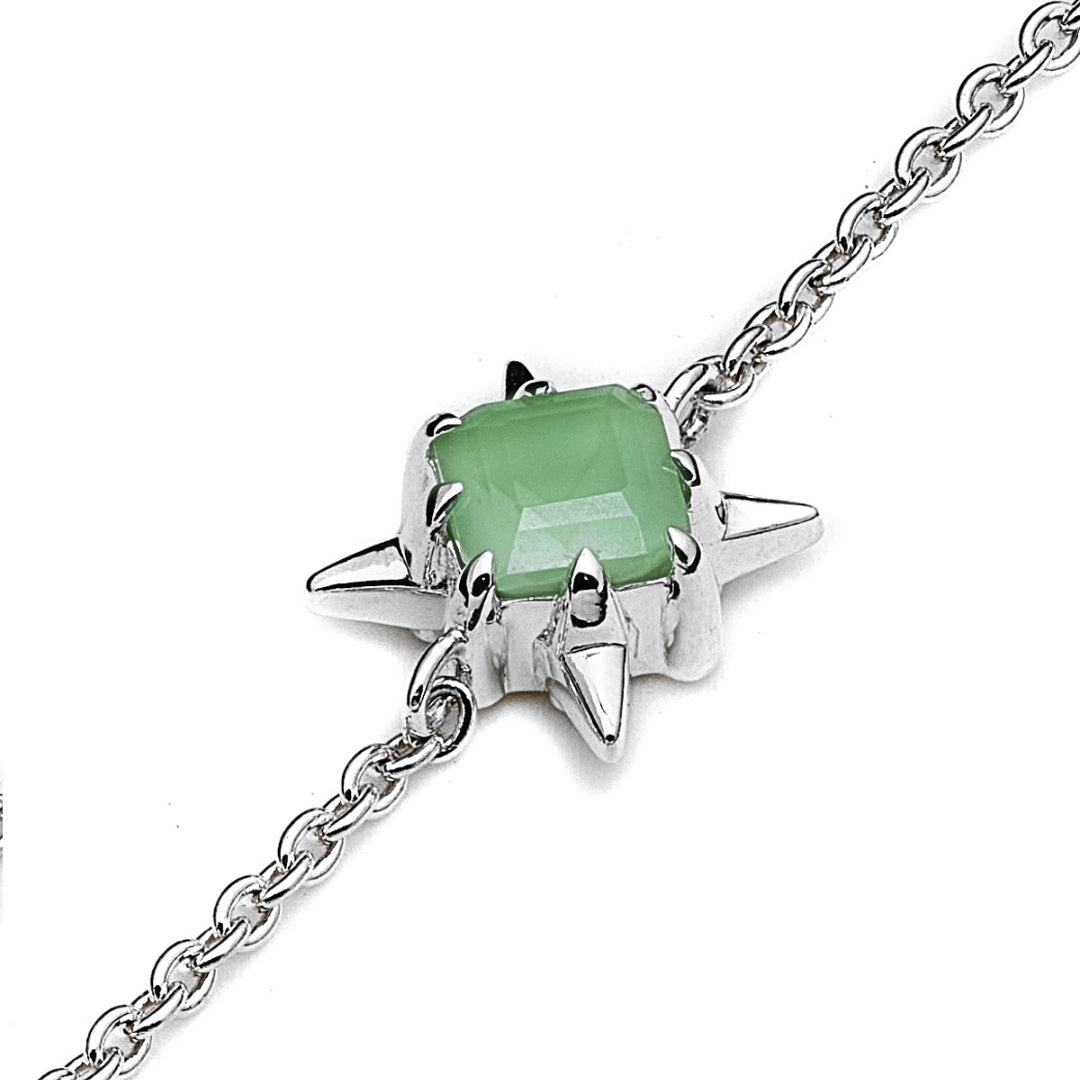 Stolen Girlfriend Club | Precious Punk | Green Amethyst | Bracelet