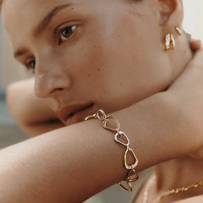 Kirstin Ash | Flux Bracelet | Mixed Metal