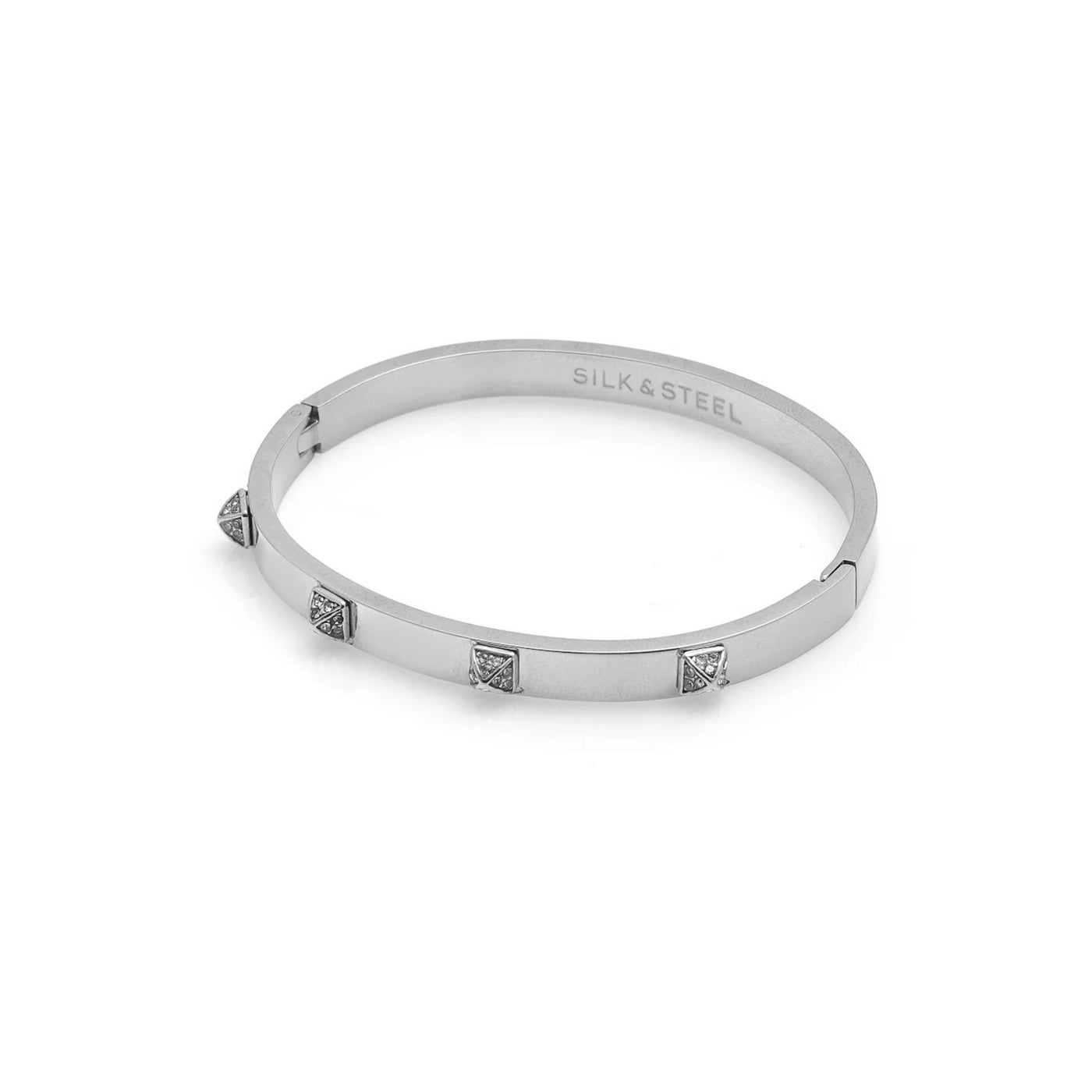 Silk and Steel | Prism | Spike Bangle