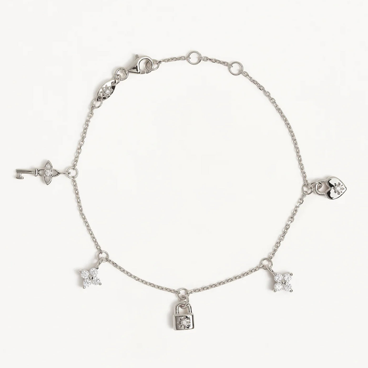 By Charlotte | Love Unlocked Charm | Bracelet