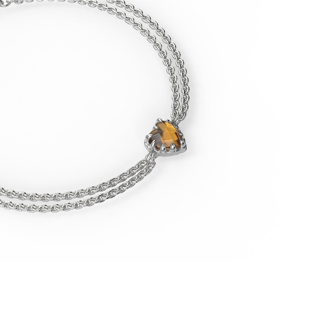 Stolen Girlfriends Club | Love Claw Bracelet | Citrine