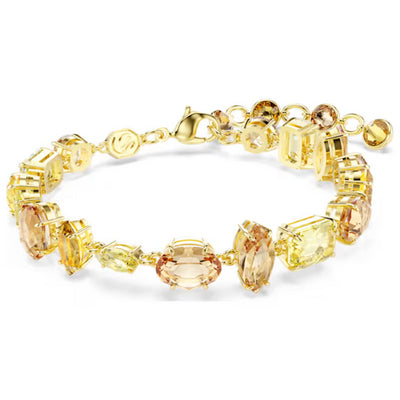 Swarovski Gema Bracelet | Gold Tone Plated