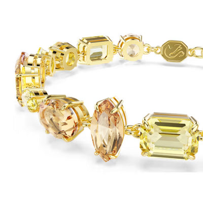 Swarovski Gema Bracelet | Gold Tone Plated