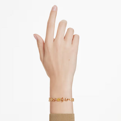 Swarovski Gema Bracelet | Gold Tone Plated