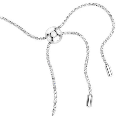 Swarovski Matrix Tennis Bracelet | Rhodium Plated