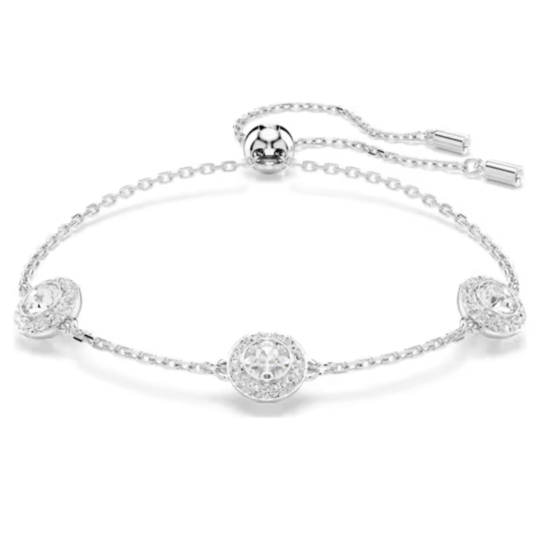 Swarovski Una Angelic Bracelet | Rhodium Plated