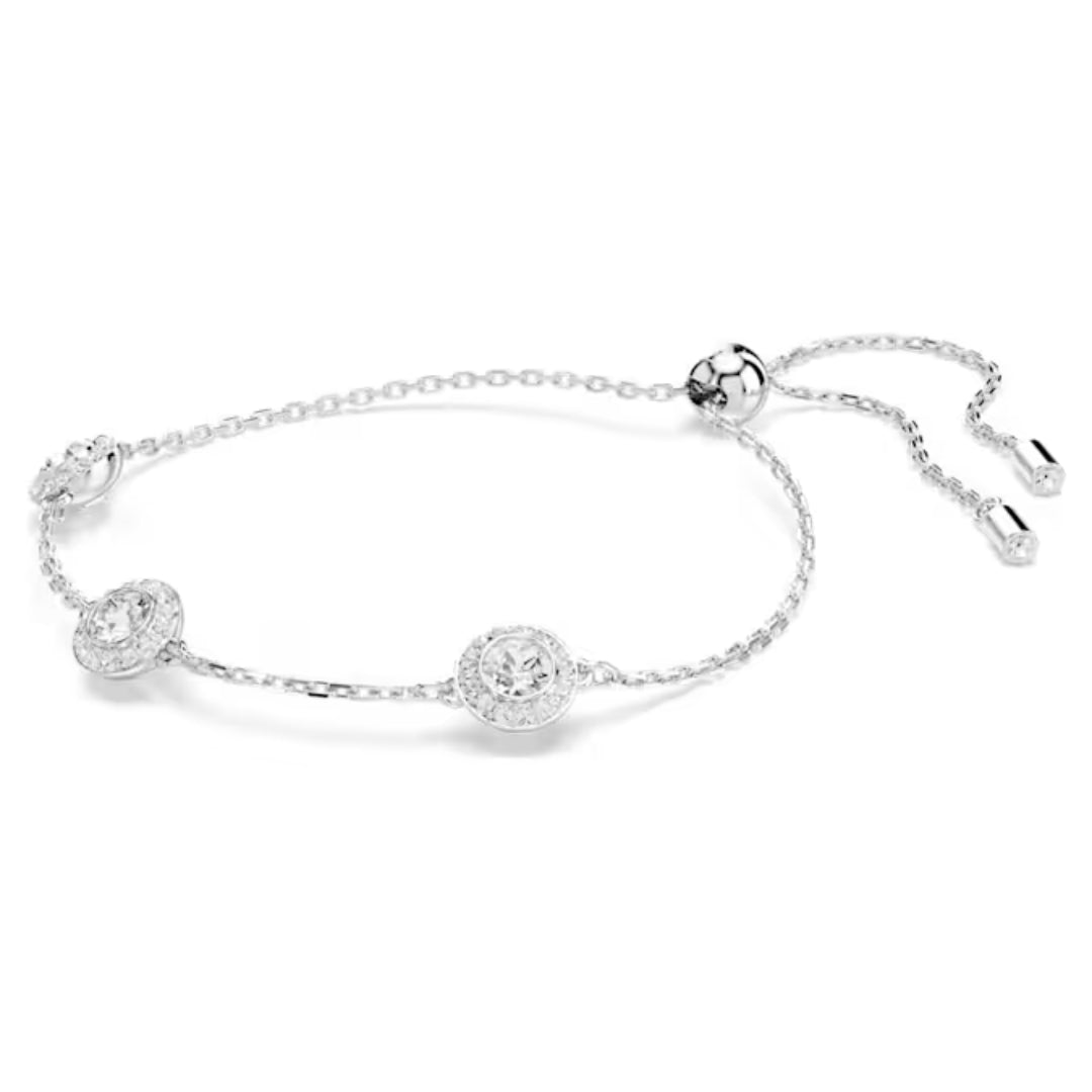 Swarovski Una Angelic Bracelet | Rhodium Plated