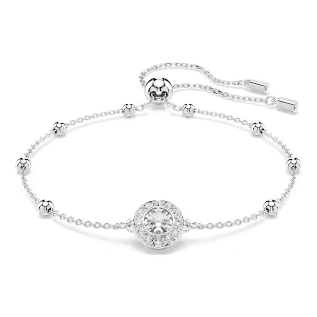 Swarovski Una Angelic Bracelet | Rhodium Plated