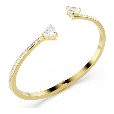 Swarovski Mesmera Bangle | Rhodium Plated | Large