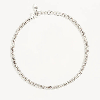 By Charlotte Sterling Silver Belcher Chain Bracelet