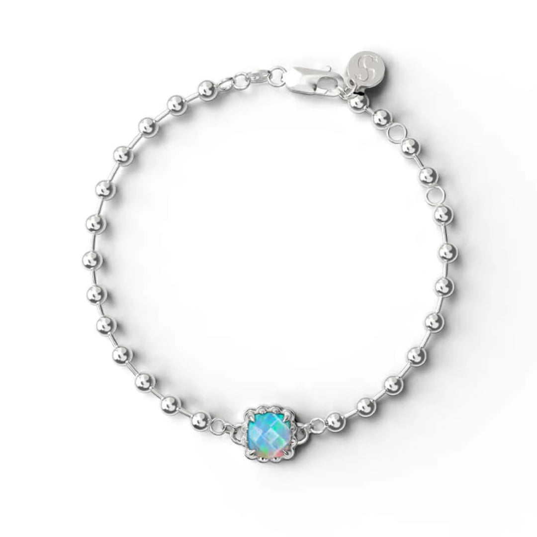 Stolen Girlfriends Club Baby Claw Bracelet Bello Opal | STG