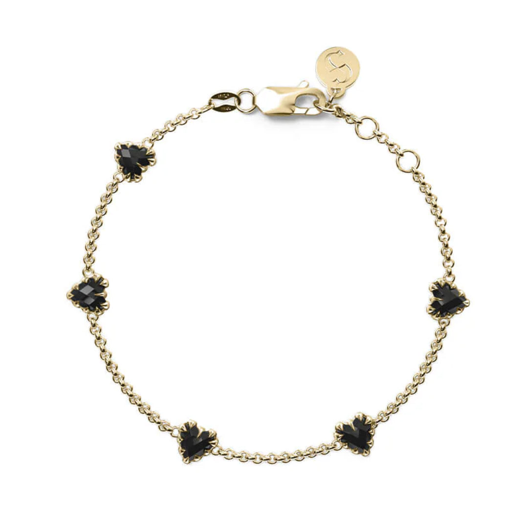 Stolen Girlfriends Club Love Claw Infinity Chain Bracelet | 18K Gold Plated