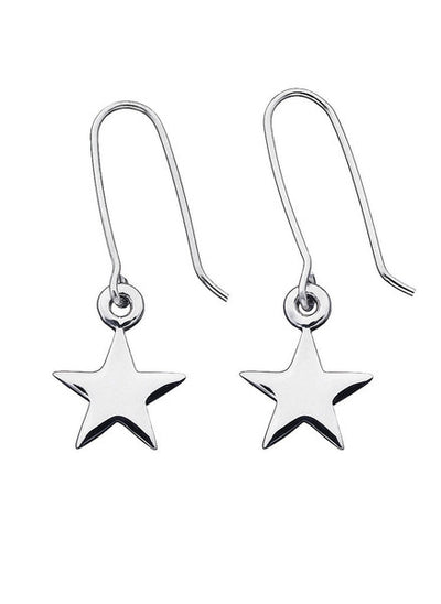 Karen Walker Star Hook Earrings | Sterling Silver