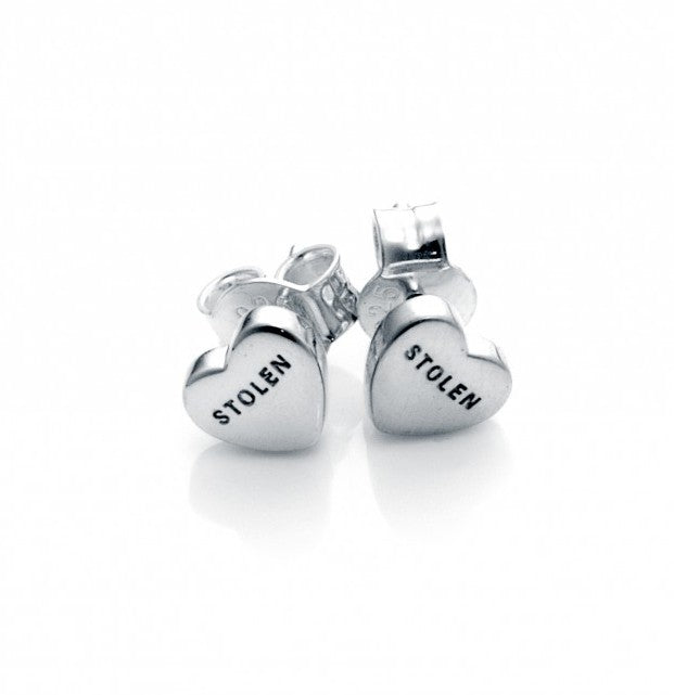 Stolen Girlfriends Club Stolen Heart Earrings | Sterling Silver