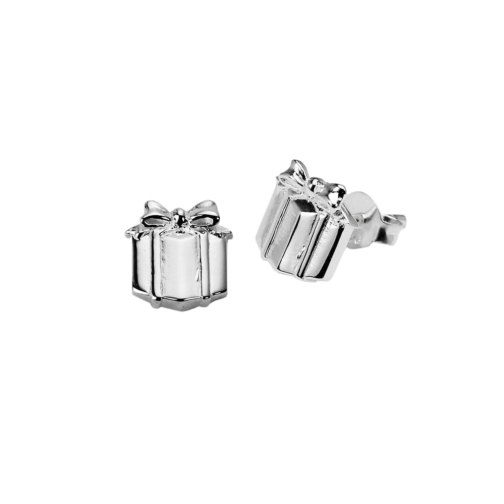 PMG Silver “Gift Box” Earrings