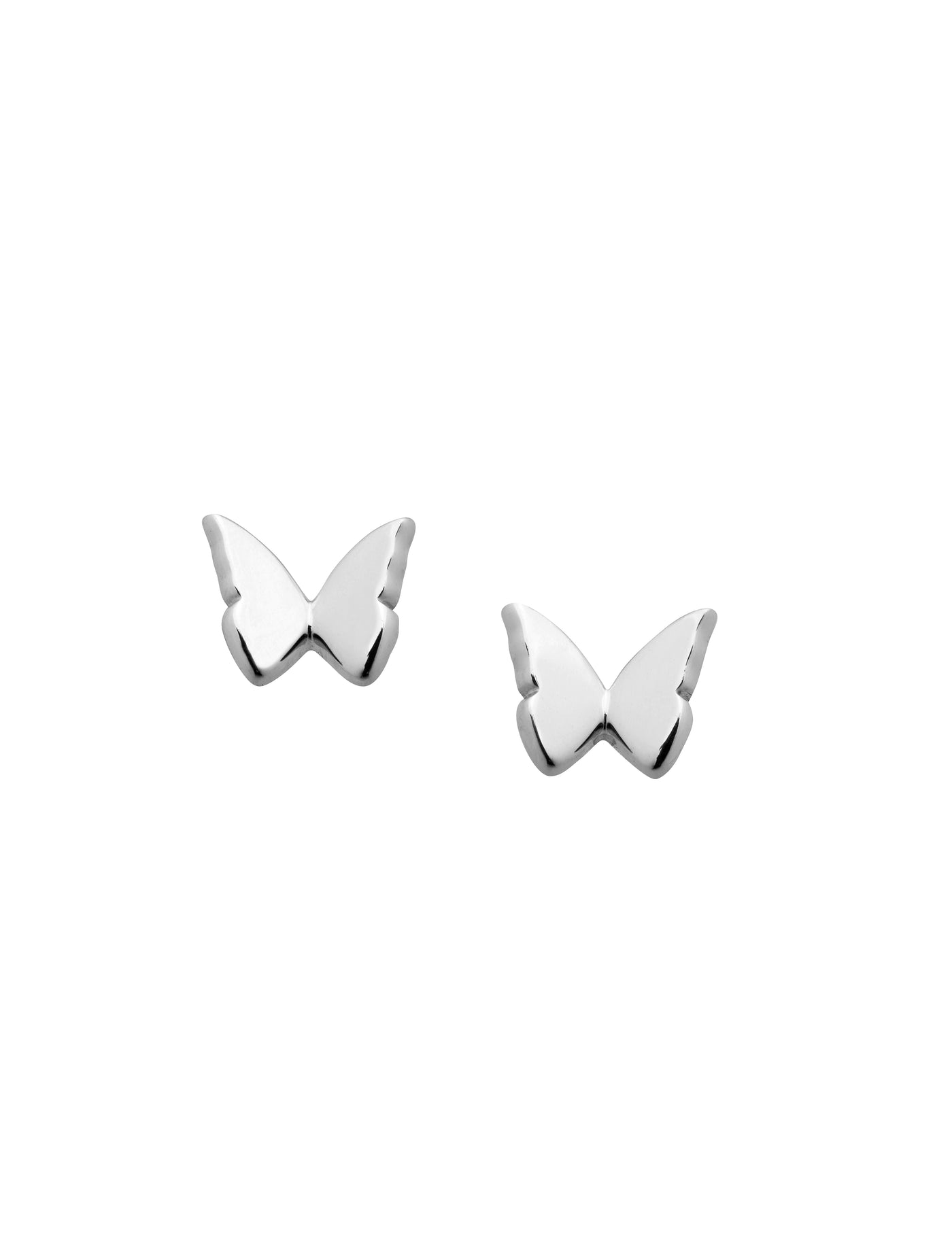 Karen Walker Mini Butterfly Studs | Sterling Silver