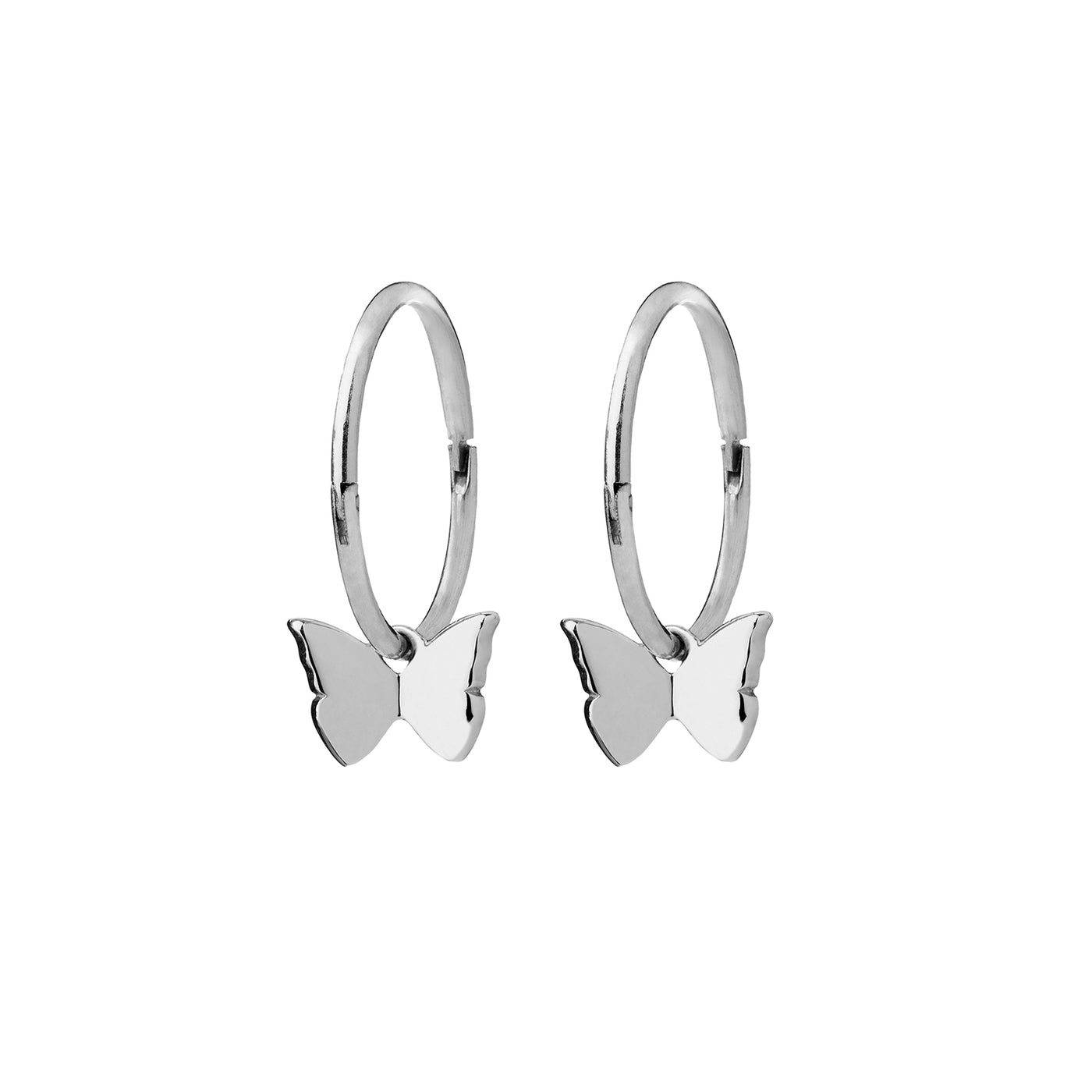 Karen Walker Butterfly Sleeper Earrings | Sterling Silver