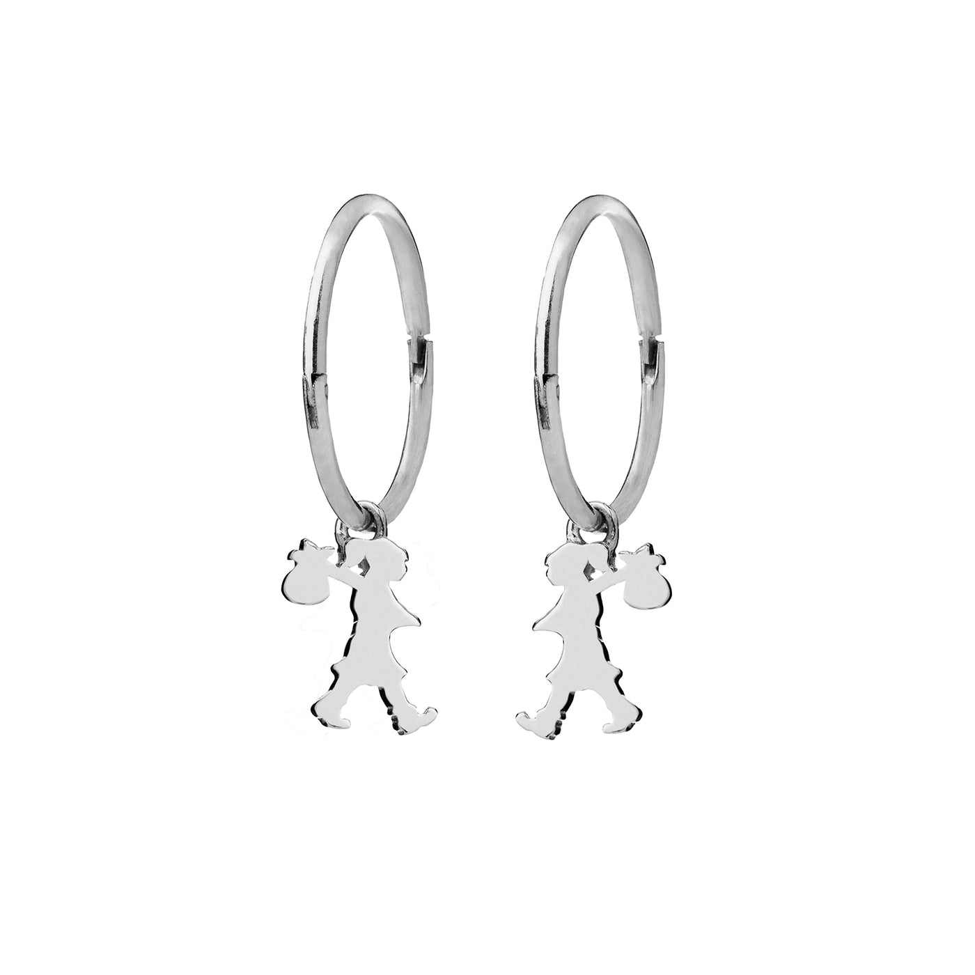 Karen Walker Runaway Girl Sleeper Earrings | Sterling Silver